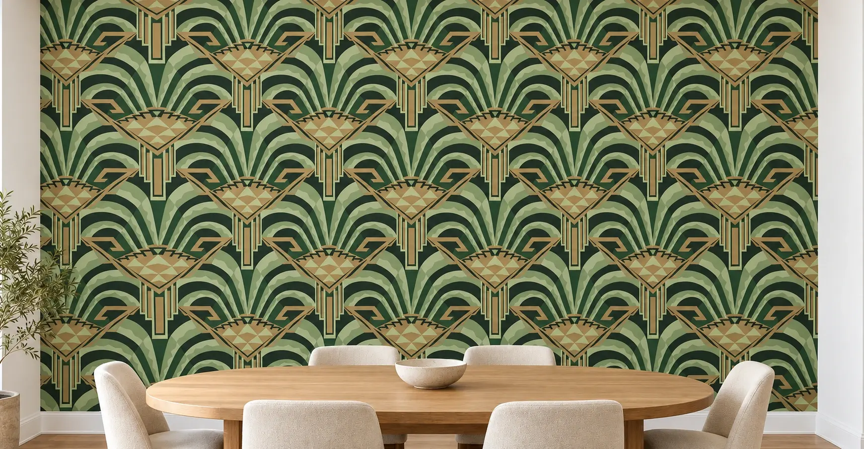 Finished wallpaper removal and installation work